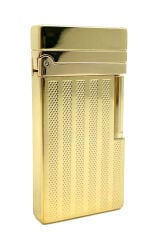 Metal Mum Alev Deluxe Çakmak - Altın Rengi