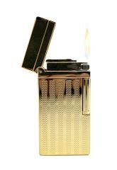 Metal Mum Alev Deluxe Çakmak - Altın Rengi