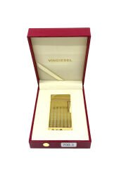 Metal Mum Alev Deluxe Çakmak - Altın Rengi