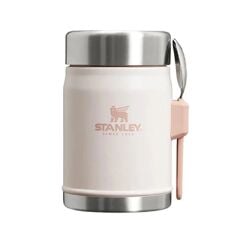 Stanley Klasik Paslanmaz Çelik Yemek Termosu Kaşıklı 0,40 LT - Rose Quartz
