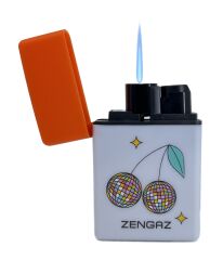 Zengaz Cool Tasarım Jet Alev Çakmak - Disco Cherry