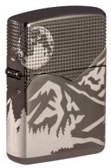 Zippo Mountain Design Armor Case Çakmak