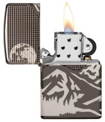 Zippo Mountain Design Armor Case Çakmak