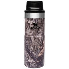 Stanley 0.47L Classic Trigger-Action Travel Termos Bardak - Country DNA Mossy Oak