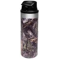 Stanley 0.47L Classic Trigger-Action Travel Termos Bardak - Country DNA Mossy Oak