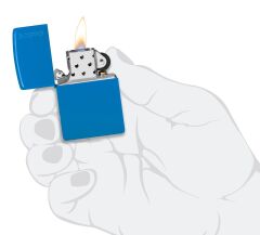 Zippo Classic Logo Mavi Çakmak