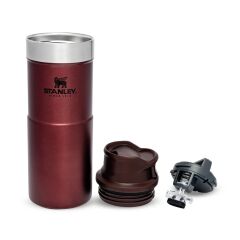 İnce Gövde Classic Trigger-Action Travel Mug 0,35 Litre(12 Oz) - Stanley Klasik Tek El Termos Bardak - Wine