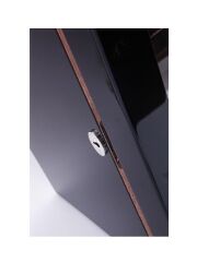 Parmida Humidor / Üç Katlı Puro Saklama Kutusu - Siyah 0119