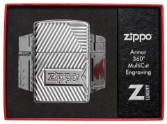 Zippo Bolts Design Armor Case Çakmak