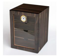Parmida Humidor / Dört Katlı Puro Saklama Kutusu - Kahverengi 0157