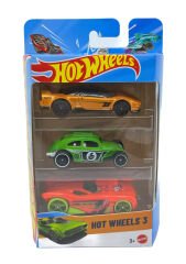 Hot Wheels 3'lü Araba Seti - Set 12