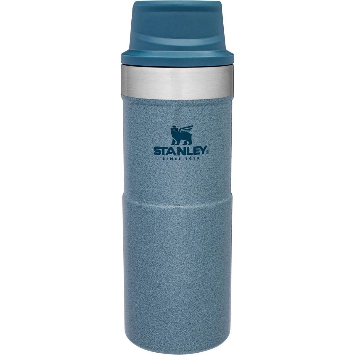 İnce Gövde Classic Trigger-Action Travel Mug 0,35 Litre(12 Oz) - Stanley Klasik Tek El Termos Bardak - Hammertone Ice