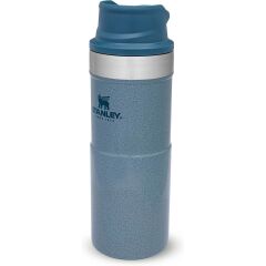 İnce Gövde Classic Trigger-Action Travel Mug 0,35 Litre(12 Oz) - Stanley Klasik Tek El Termos Bardak - Hammertone Ice