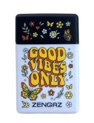 Zengaz Cool Tasarım Jet Alev Çakmak - Good Vibes Only