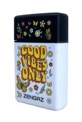 Zengaz Cool Tasarım Jet Alev Çakmak - Good Vibes Only
