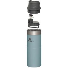 İnce Gövde Classic Trigger-Action Travel Mug 0,35 Litre(12 Oz) - Stanley Klasik Tek El Termos Bardak - Shale