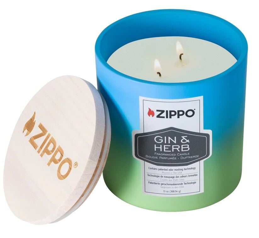 Zippo Odor-Masking Candle - Koku Giderici Mum (Gin & Herb)