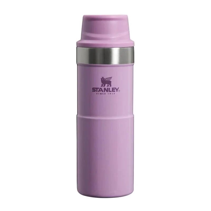 İnce Gövde Classic Trigger-Action Travel Mug 0,35 Litre(12 Oz) - Stanley Klasik Tek El Termos Bardak - Lilac Gloss