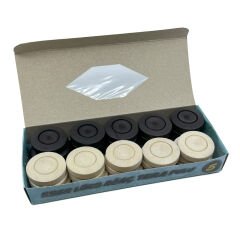 Eser Lüks Ağaç Tavla Pulu No: 5