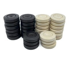 Eser Lüks Ağaç Tavla Pulu No: 5