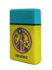 Zengaz Cool Tasarım Jet Alev Çakmak - Peace & Love