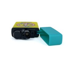 Zengaz Cool Tasarım Jet Alev Çakmak - Peace & Love