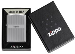 Zippo And Lines Chrome Dizayn Çakmak