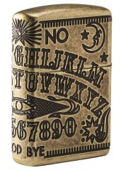 Zippo Ouija Board Armor Case Design Çakmak