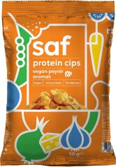 Saf Vegan Peynir Aromalı Protein Cips 50 gr (3 ADET)