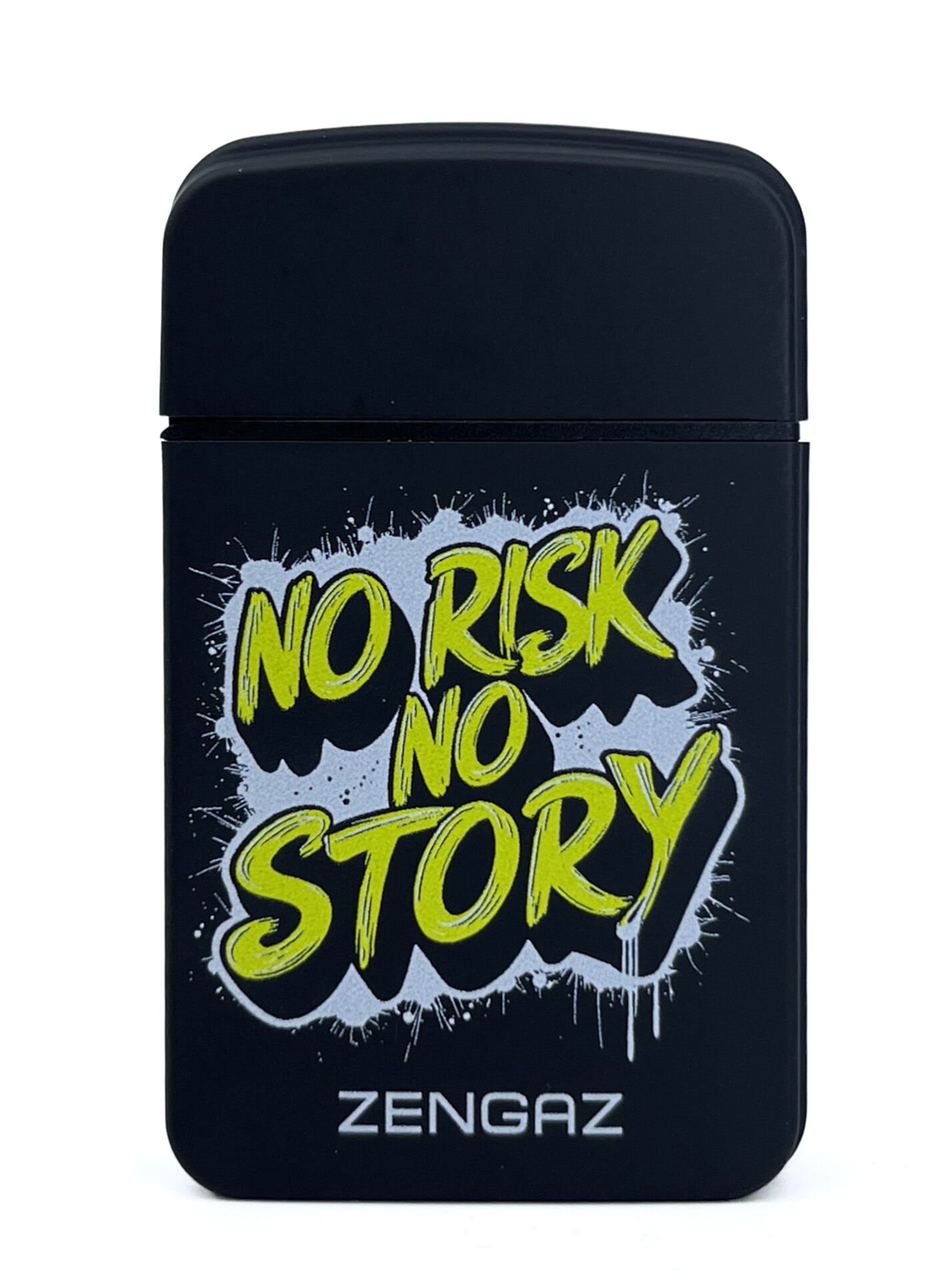 Zengaz Cool Tasarım Jet Alev Çakmak - No Risk No Story