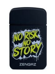 Zengaz Cool Tasarım Jet Alev Çakmak - No Risk No Story