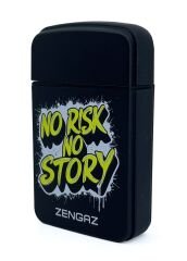 Zengaz Cool Tasarım Jet Alev Çakmak - No Risk No Story