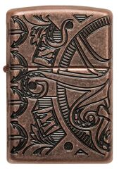 Zippo Nautical Scene Design Armor Case Çakmak
