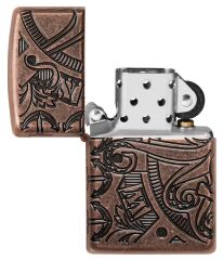Zippo Nautical Scene Design Armor Case Çakmak