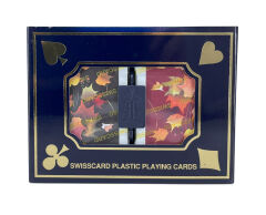 Swisscard Plastik İskambil - Oyun Kartı Destesi Model: 3
