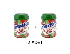 Mentos Pure Fresh Karpuz Aromalı Sakız - Şekersiz(Tatlandırıcılı) 60g (2 ADET)