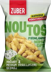 Noutos Nohut Cipsi Yoğurt ve Mevsim Yeşillikleri Çeşnili 55gr (3 ADET)