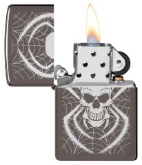 Zippo Skull Spider Dizayn Çakmak