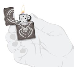 Zippo Skull Spider Dizayn Çakmak