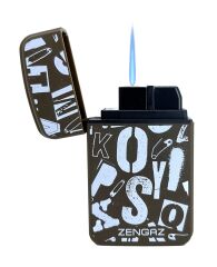 Zengaz Cool Tasarım Jet Alev Çakmak - Stencil