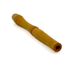 El Yapımı Slim Ahşap Ağızlık 5 mm - Sarı