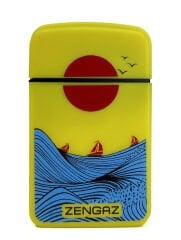 Zengaz Cool Tasarım Jet Alev Çakmak - Red Sun