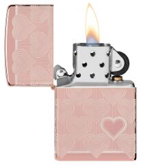 Zippo Heart Design Çakmak