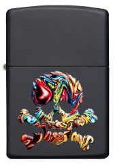 Zippo Colorful Skull Design