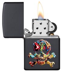 Zippo Colorful Skull Design