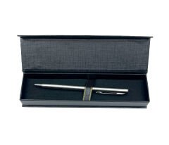 Premium Metal Roller Tükenmez Kalem - Mat Krom