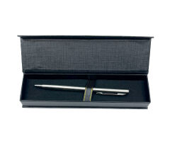 Premium Metal Roller Tükenmez Kalem - Mat Krom