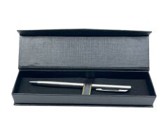 Premium Metal Roller Tükenmez Kalem - Mat Krom