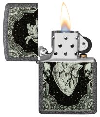 Zippo Heart Dizayn