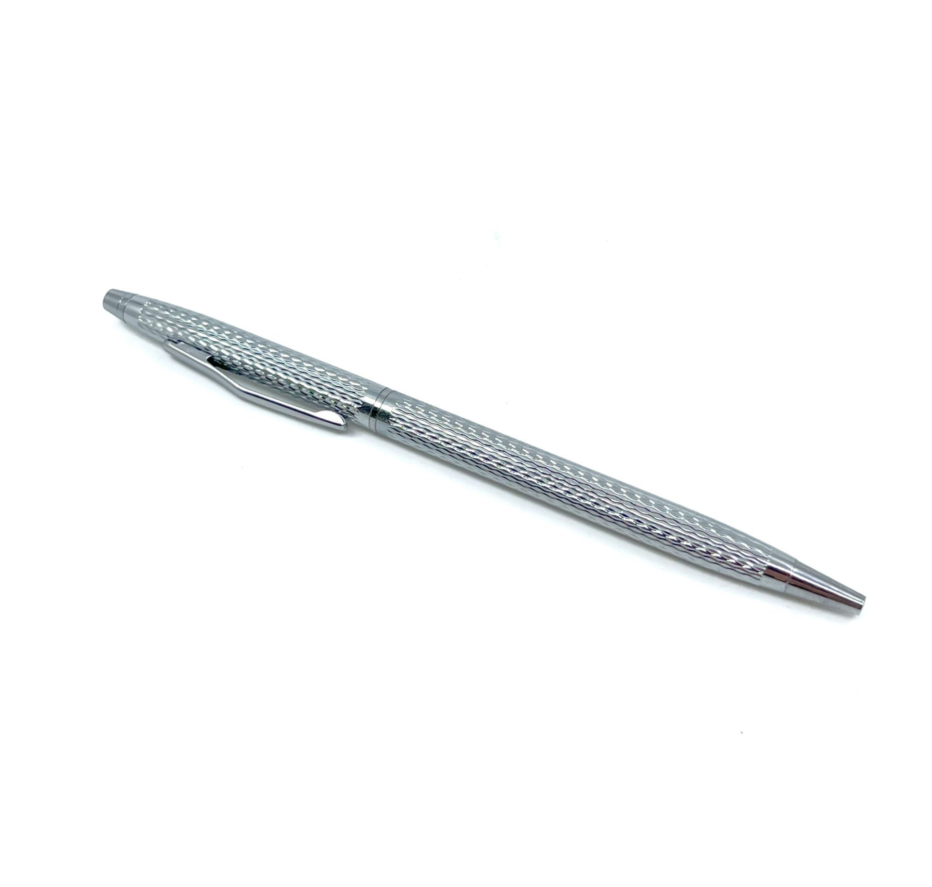 Premium Metal Roller Tükenmez Kalem - Parlak Krom